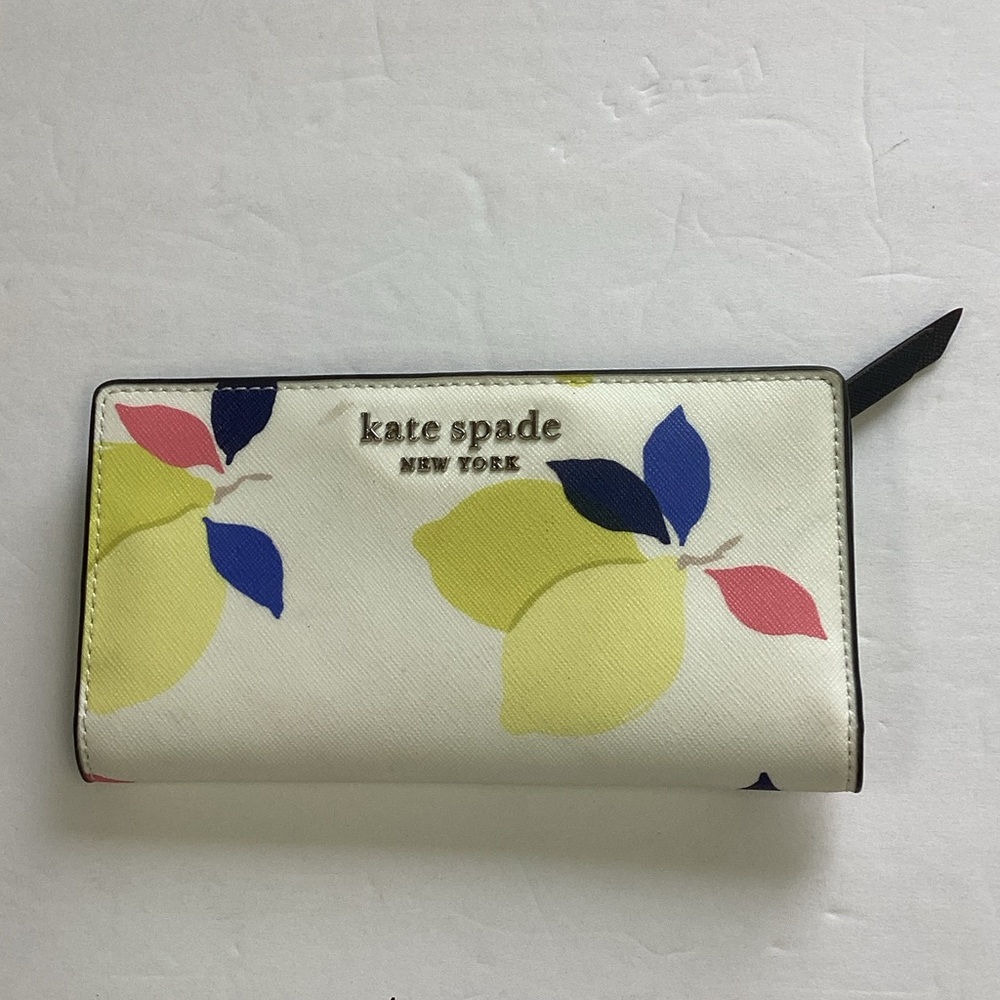 Kate Spade Lemon Print Wallet